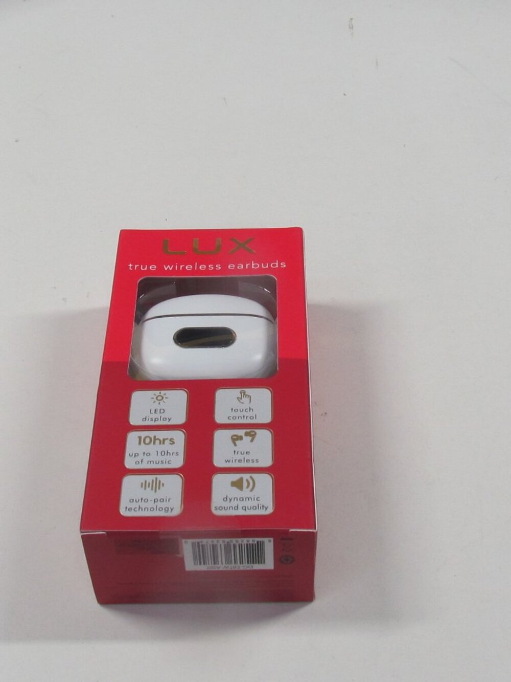 Lux True Wireless Earbuds With Charging Base Bluetooth